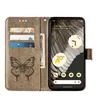 Lederhülle für Google Pixel 8 Schmetterling Prägung Flip Produktbild-Vorschau 4