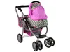 Leantoys Puppenwagen 2 in 1 Tragetasche rosa Sterne Produktbild-Vorschau 13