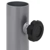 vidaXL Pied de parasol pour mât Ø32/34/38 mm Argenté Acier Voir les images du produit 4