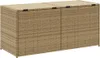 vidaXL Zahradní truhla béžová 283L Poly ratan Náhled obrázku produktu 6