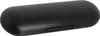A black oval-shaped case with a small button on the front. Produktbild-Vorschau