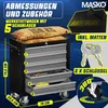 MASKO® Werkstattwagen 5 Schubladen, abschließbar, massives Produktbild-Vorschau 2