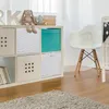 Kosze do przechowywania Relaxdays, zestaw 4 sztuk, Podgląd zdjęcia produktu 2
