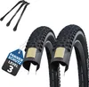 2 x Schwalbe Reifen Rapid Rob Schwarz 26 x 2,25 (57-559) + Produktbild-Vorschau 1
