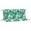 vidaXL Coussins de banc de jardin 2 pcs. Motif de feuilles Voir les images du produit 1