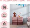 HOMCOM Schubladenschrank für Kinder mit Stauraum Produktbild-Vorschau 5