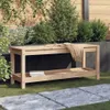 vidaXL Zahradní lavice 108x35x45 cm z masivního Náhled obrázku produktu 2