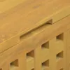 vidaXL Scatola di corda 40x40x40 cm in legno massiccio teak Anteprima dell’immagine prodotto 5