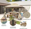 COSTWAY 3,6x3,6m Faltpavillon mit Moskitonetz, Doppeldach Produktbild-Vorschau 5
