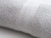 Ručník BIBAZ 50x100 cm, světle šedý, 100% bavlna Náhled obrázku produktu 3