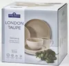 Kombiservice London Taupe 16-teilig Steinzeug für 4 Produktbild-Vorschau 8
