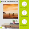 ARTland Poster Abend II Größe: 70x70 cm Produktbild-Vorschau 2