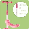Malplay Dreirädriger faltbarer Roller LED-Räder Kitten 2in1 Produktbild-Vorschau 10