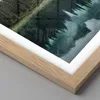 Gerahmtes Poster - Rahmen in heller Eiche - Landschaft Produktbild-Vorschau 2