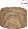 vidaXL Juteseil 50 m Länge 12 mm Stärke Produktbild-Vorschau 1