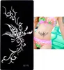 Henna Tattoo Schablone Airbrush Stencil Schmetterling Produktbild-Vorschau 1