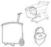 Reisenthel Einkaufsroller Carrycruiser Frame Leo Macchiato Produktbild-Vorschau 5
