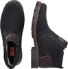 A pair of black winter boots shown from two angles against a white background. Anteprima dell’immagine prodotto
