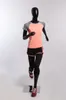 PF-O-8 manichino astratto donna corsa donna sportiva nero Anteprima dell’immagine prodotto 5