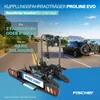 Fischer 126001 Portapacchi per 2 biciclette max 60 kg Anteprima dell’immagine prodotto 2