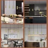ZMH Hanglamp, eettafel, hanglamp met 4 lampen, zwart, goud, Productafbeelding-voorbeeld 11