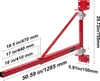 VEVOR Argano elettrico a fune, argano a fune da 600 kg, Anteprima dell’immagine prodotto 8