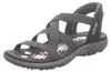 Skechers Slip-Ins: Reggae Slim  Sandalen Plat - Zwart - Voir les images du produit 43