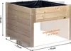 dobar Mährobotergarage mit integriertem Pflanzkasten, Produktbild-Vorschau 8
