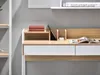 Široký psací stůl BATO - dub sonoma / bílý Náhled obrázku produktu 5