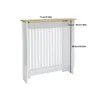 FATIVO Cache-radiateur 78×20×92,5 cm – Cache-radiateur haut Voir les images du produit 5