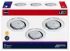 Ensemble de 3 spots encastrables LED Briloner PRISMA, Voir les images du produit 3