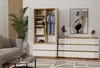 A bedroom or dressing room setting with a wardrobe and chest of drawers. Anteprima dell’immagine prodotto