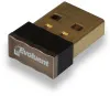 A close-up, angled view of a USB wireless receiver. Voir les images du produit