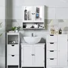 Unterwaschbecken Badezimmerschrank Waschbecken Einheit Produktbild-Vorschau 3