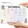 Stundenplan magnetisch Grundschule - Süße Monster Design | Produktbild-Vorschau 3