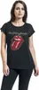 The Rolling Stones T-Shirt Damen Plastered Tongue schwarz L Produktbild-Vorschau 3