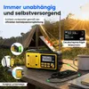 Siltcon® Notfallradio DAB+/FM – Solar & Kurbel – 5000 mAh Produktbild-Vorschau 3