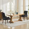 Chenille Esszimmerstuhl, Massivholz-Beine, Anthrazitgrau, Produktbild-Vorschau 11