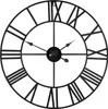 Teesa grande horloge en aluminium horloge murale 60 cm, Voir les images du produit 4