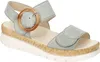 Gabor 43.723 Damen Sandalette - Riemchen Sandalen grau Produktbild-Vorschau 1