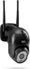 A black outdoor security camera with two antennas is mounted on a wall bracket against a white background. Anteprima dell’immagine prodotto