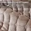 （Braun）Sesselschoner Rutschfester Sesselbezug Flanell Produktbild-Vorschau 6