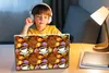 MuchoWow® Laptop Aufkleber Sticker Cover Kaffee - Croissant Produktbild-Vorschau 3