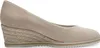 Tamaris Damen Pumps Leder Keilabsatz Bastoptik 1-22303-42, Produktbild-Vorschau 3