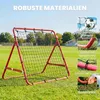 Fußball Rebounder Kickback Tor Rückprallwand Netz für Produktbild-Vorschau 4
