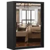 Schwebetürenschrank Kleiderschrank Schrank 150cm Produktbild-Vorschau 5