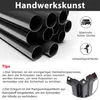 YZNAHRE Kaminschutzgitter mit Tür 305 cm Metall Produktbild-Vorschau 5