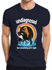 Maglietta da uomo, colore blu navy, con scritta Anteprima dell’immagine prodotto 1