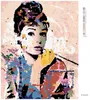 Diamondi - Diamond painting - AUDREY HEPBURN, 40X50 cm, Produktbild-Vorschau 3