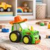 Trattore RC trattore che salta ballando suono verde Anteprima dell’immagine prodotto 12